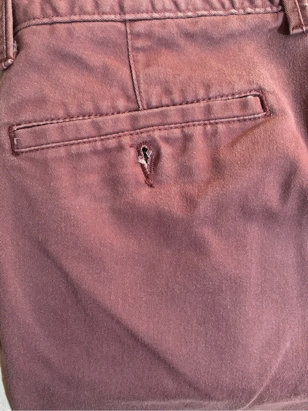 Vans Authentic Chino Straight Pants - Port/Maroon - Picture 10 of 10